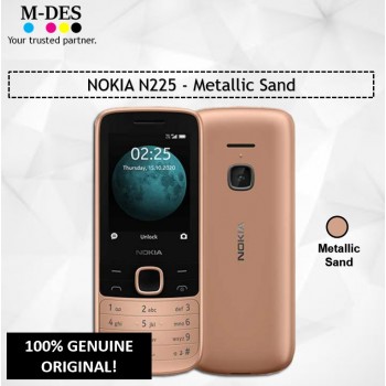 NOKIA N225 Mobile ()64MB) - Metallic Sand