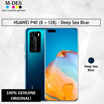 HUAWEI P40 (8GB + 128GB) Smartphone - Deep Sea Blue