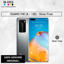 HUAWEI P40 (8GB + 128GB) Smartphone - Silver Frost