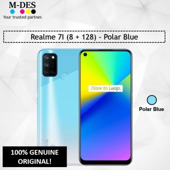 Realme 7I (8GB + 128GB) Smartphone - Polar Blue