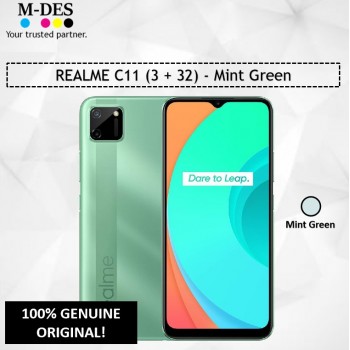 REALME C11 (3GB + 32GB) Smartphone - Mint Green 