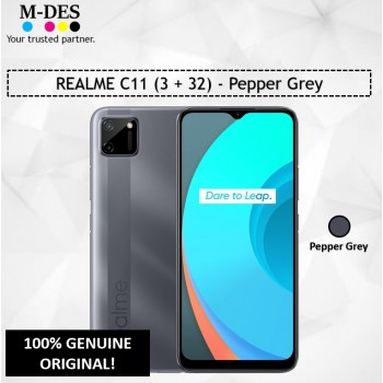 REALME C11 (3GB + 32GB) Smartphone - Pepper Grey 
