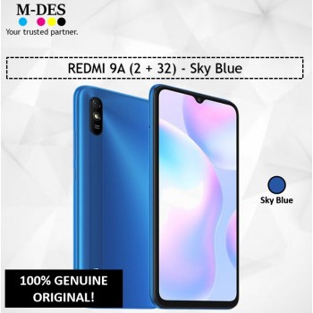 REDMI 9A (2GB + 32GB) Smartphone - Sky Blue