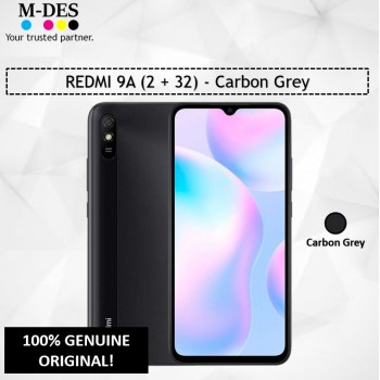 REDMI 9A (2GB + 32GB) Smartphone - Carbon Grey