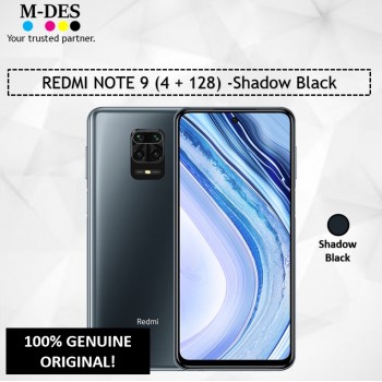 REDMI NOTE 9 (4GB + 128GB) Smartphone  - Shadow Black