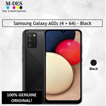 Samsung Galaxy A02s (4GB + 64GB) Smartphone - Black