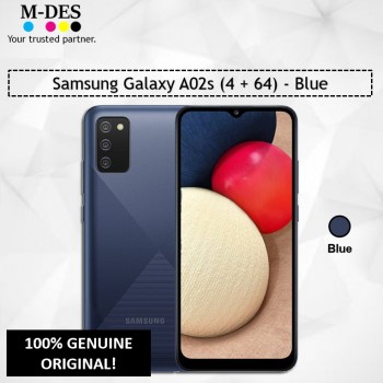 Samsung Galaxy A02s (4GB + 64GB) Smartphone - Blue