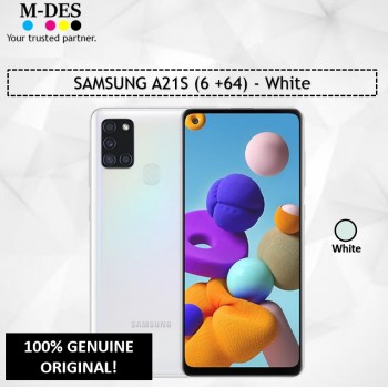 SAMSUNG A21S (6GB +64GB) Smartphone - White