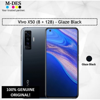 Vivo X50 (8GB + 128GB)  Smartphone - Glaze Black