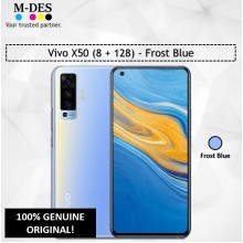 Vivo X50 (8GB + 128GB) Smartphone - Frost Blue