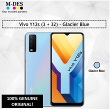 Vivo Y12s (3GB + 32GB) Smartphone - Glacier Blue