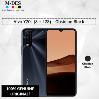 Vivo Y20s (8GB + 128GB) Smartphone - Obsidian Black