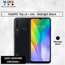 HUAWEI Y6p (4GB + 64GB) Smartphone - Midnight Black