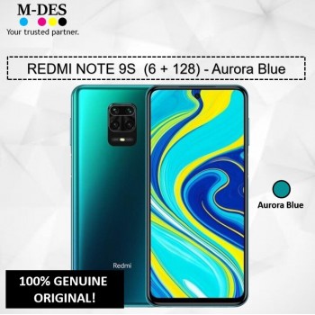 Redmi Note 9S (6GB + 128GB) Smartphone - Blue